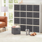 Lifewit 16 Packs Storage Cubes, 11 Inch Cube Storage Bins, Foldable Decorative - Image 7