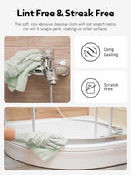 Fantasticlean Microfiber Cleaning Cloth Roll -75 Pack, Tear Away Microfiber - Image 4