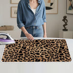 Leopard Print Iron Mat Blanket Travel Foldable Ironing Pad Fabric Ironing Board - Image 4