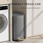 KUK Slim Bathroom Trash Can - Image 3