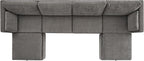 CHITA Oversized Modular Sectional Fabric Sofa Set, Extra Large U Shaped Couch - Image 5