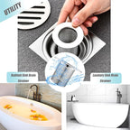 4 PCS Bathroom Sink Drain Strainers, Fit Hole Size from 1.25" to 2.17" - Image 4