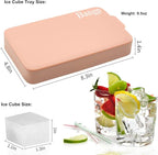 Bangp Premium Ice Cube Trays 2 Pack, Easy-Release Silicone Ice Cube Tray - Image 3