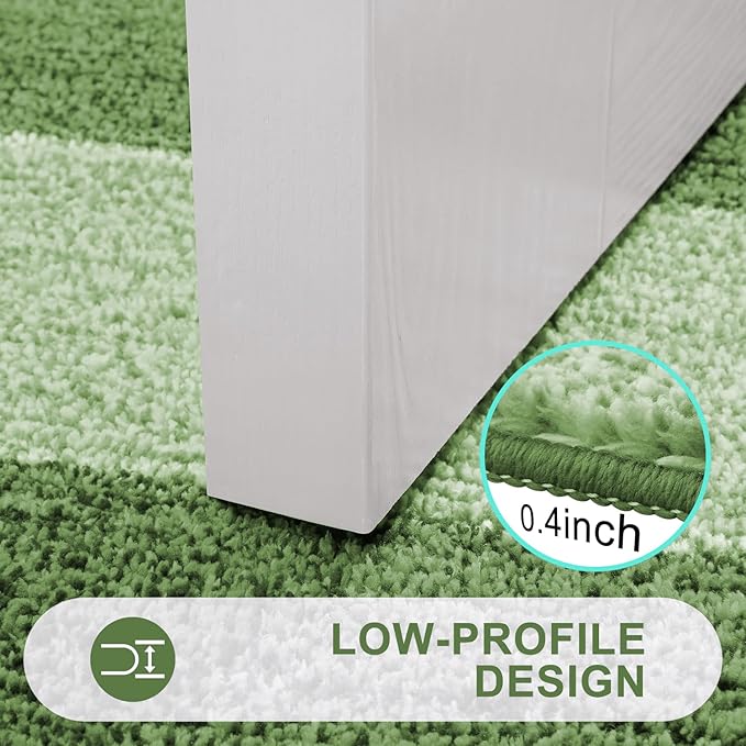 Kitinjoy Indoor Outdoor Door Mat, 36x24 Non-Slip Absorbent Dirt Trapper - Image 4