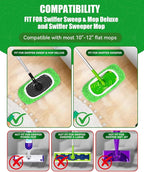 Reusable Microfiber Mop Pads Compatible - Image 2