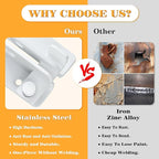 Alise Flip Latch Gate Latches Slide Bolt Latch Safety Door Lock Catch - Image 5