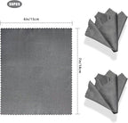 Microfiber Cleaning Cloths, 6x7 Inch – Soft Lens & Glasses Cleaning Cloth - Image 2
