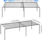 Expandable Storage Shelf, Pantry Organizers and Storage, Adjustable Rustproof - Image 3