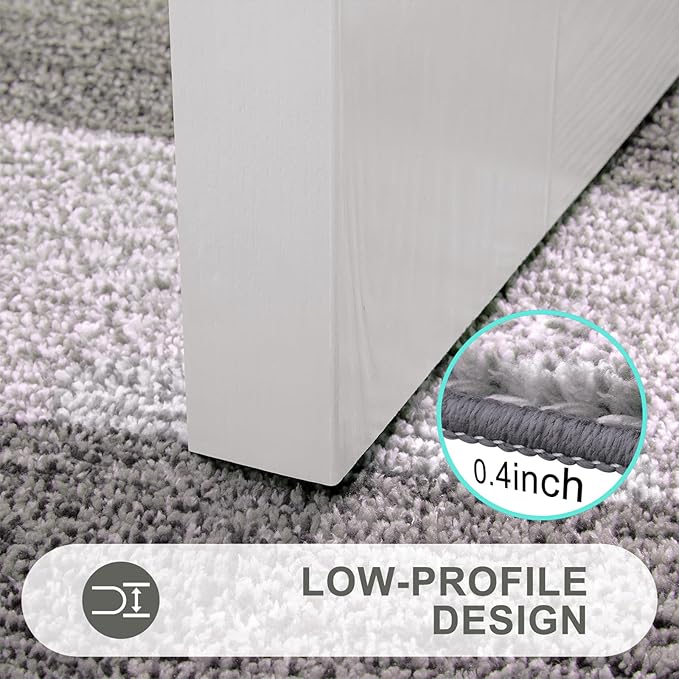 Kitinjoy Indoor Outdoor Door Mat, 30x17 Non-Slip Absorbent Dirt Trapper - Image 4