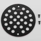 4-Inch Screw-in Shower Strainer Drain Cover Replacement Floor Strainer - Image 6