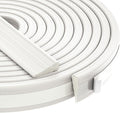 QDiShi 118" Wedge-Shape Weather Stripping Door Seal Weatherproof Foam Seals by QDiShi