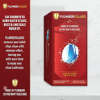Toilet Tablets 4 Pack | Bleach & Chlorine Free, Dual-action Whitening - Image 9