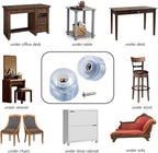 20pcs Round Furniture Pads, ULIFESTAR Wood Floor Protectors, Non Slip Furniture - Image 6
