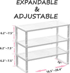 Metal Stackable Expandable Storage Shelf - Image 3