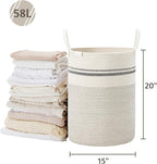 VIPOSCO Tall Laundry Basket, Large Dirty Clothes Hamper - Image 5