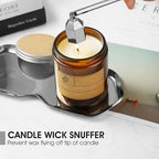 PATOISE 4 in 1 Candle Accessory Set, Wick Trimmer, Candle Snuffer, Wick Scoop - Image 3