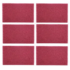 3M Scotch Brite 7447 Very Fine Grade General Purpose Sanding Hand Pads 6Pcs 200 by QLXHBOT