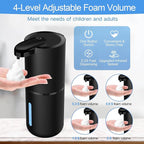 Automatic Foaming Soap Dispenser, Touchless Hand Soap Dispenser Rechargeable - Image 3
