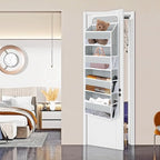 QINGUANG Over The Door Organizer, Hanging Organization And Storage, Behind Door - Image 8