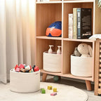 Small Storage Baskets for Organizing, Organizer Baskets for Shelves, Woven - Image 6