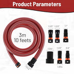 Klabb 10 Feet Dust Collection Hose Kit - Image 2