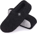 HomeTop Women's Fuzzy Curly Fur Memory Foam Loafer Slippers by HomeTop