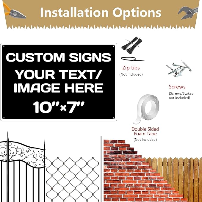 Aluminum Weatherproof Metal Signs - Image 5