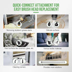 Handheld Steam Cleaner Multipurpose Portable Steamer Upholstery Cleaner Machine - Image 8