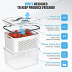 5 Pack Fruit Storage Containers - Image 3
