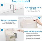 MAX Houser 5-Shelf Over The Door Hanging Organizer - Image 5