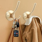 Gold Coat Hooks for Wall, 2 Pack Heavy Duty Towel Robe Hooks, Hats Hooks for - Image 2