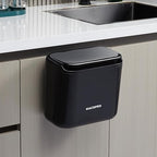 Hanging Small Trash Can with Lid Under Sink by MACOPRO