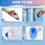 Toilet Bowl Cleaner Tablets, Automatic Toilet Bowl Cleaners, Long-Lasting - Image 4