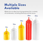 New Star Foodservice 26405 Squeeze Bottles, Wide Mouth, 24 oz - Image 6