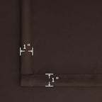 BGment Brown Blackout Curtains for Kitchen Cafe Window - Image 6