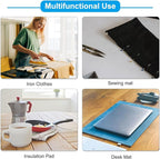 PATIKIL Wool Pressing Mat, 8.5" x 8.5" Wool Ironing Pad Blanket 0.5" Thickened - Image 5