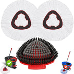 Spin Mop Head Replacement for O Cedar EasyWring 1-Tank System, 2 Mop Replace by Fatmass