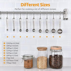 Measuring Spoons: U-Taste 18/8 Stainless Steel Measuring Spoons Set of 9 Piece: - Image 2