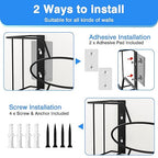 Glove Box Holder for Wall Mount, Disposable Glove Dispenser, Metal Box - Image 4