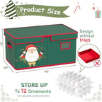 Christmas Ornaments Storage Box - Image 2
