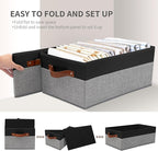3 Pack Large Capacity Storage Bins Closet Organizer - Image 7
