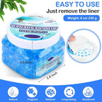 6 Pcs Air Freshener Gel Beads Bulk Odor Eliminator Beads Odor Removing Gel - Image 2
