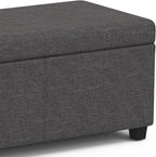 SIMPLIHOME Avalon 54 inch Wide Contemporary Rectangle Extra Large Storage - Image 9