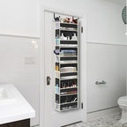 Over The Door Hanging Organizer 6-Shelves and 12 Side Pockets, Over The Door - Image 2