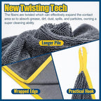 Airlab Microfiber Towels for Cars Wash Drying Extra Large Super Absorbent - Image 4