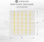 100% Cotton Terry Dish Cloth & Dish Towel, 6 Pack, Super Soft and Absorbent - Image 4