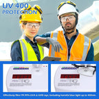 OXG 12 Pack Safety Glasses for Men Women, ANSI Z87.1 Safety Goggles Impact - Image 5