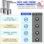 4Pcs Soap Dispenser Pump Replacement, Lotion Dispenser Pumps - Image 3