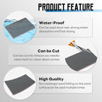 20 Pack 180 Grit Sanding Sponge, 3 x 4 Inch Soft Foam Sanding Block Wet Dry - Image 3