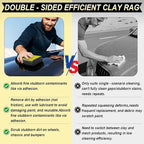 Car Wash Sponge, Dual Sided Car Clay Scrubber - Image 4